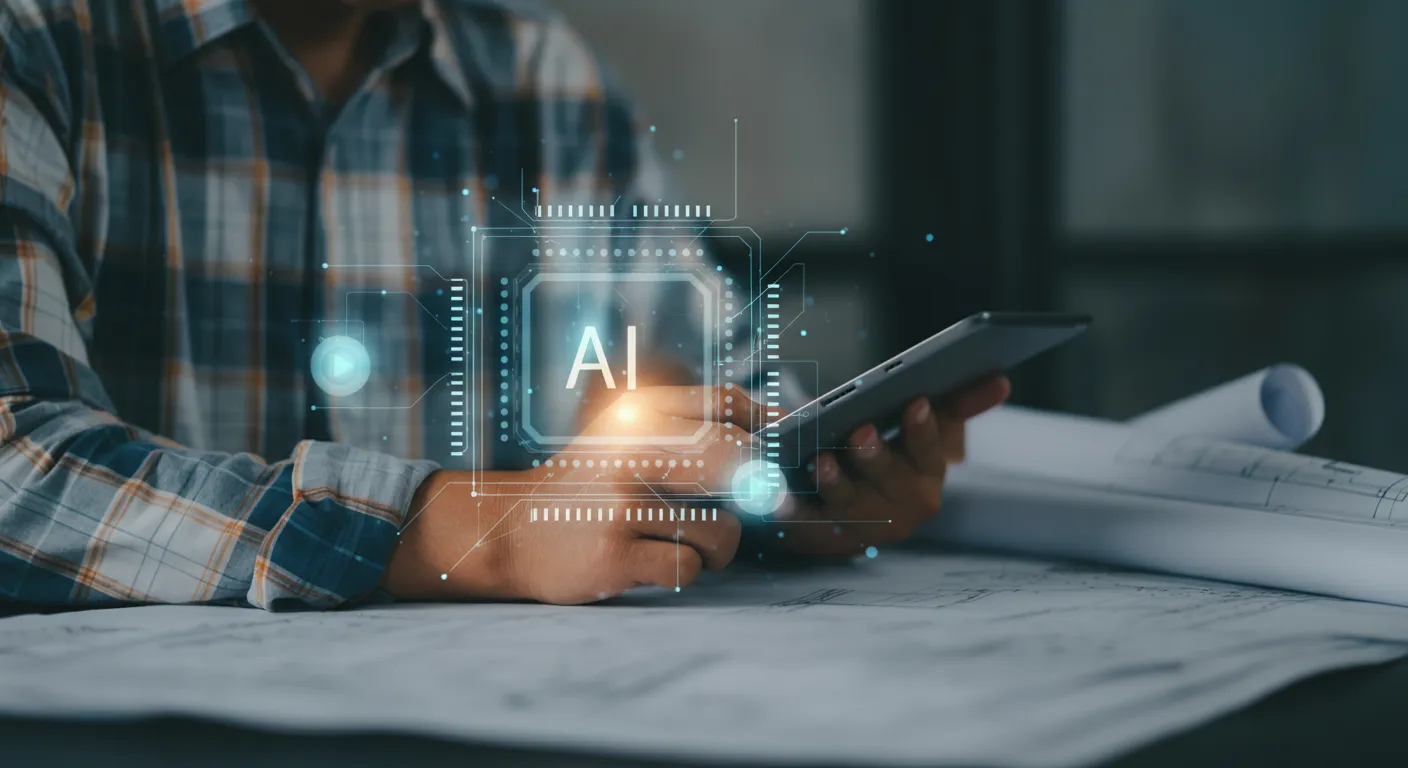 AI chatbot handling after hours calls and converting website visitors into leads for contractors