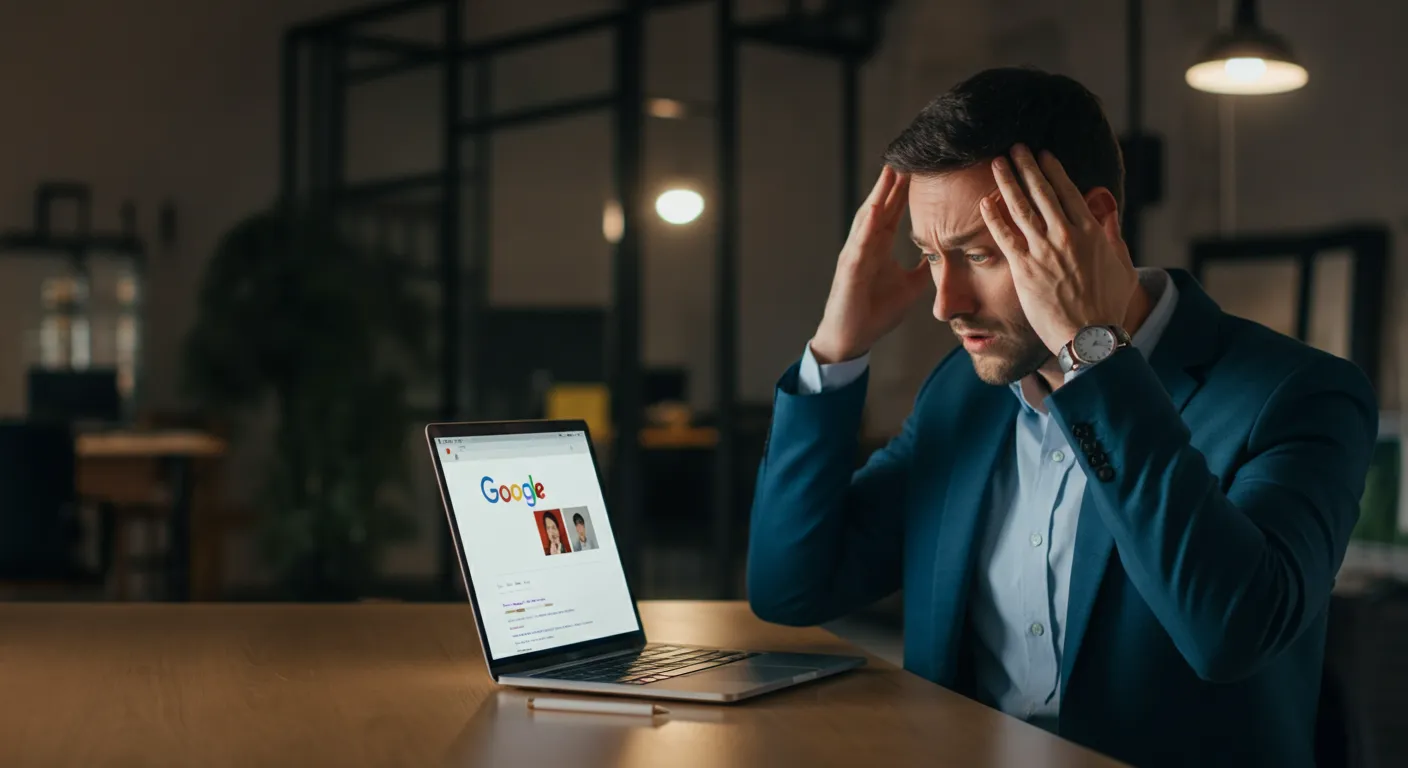 Professional scene related to why your business is not showing up on google