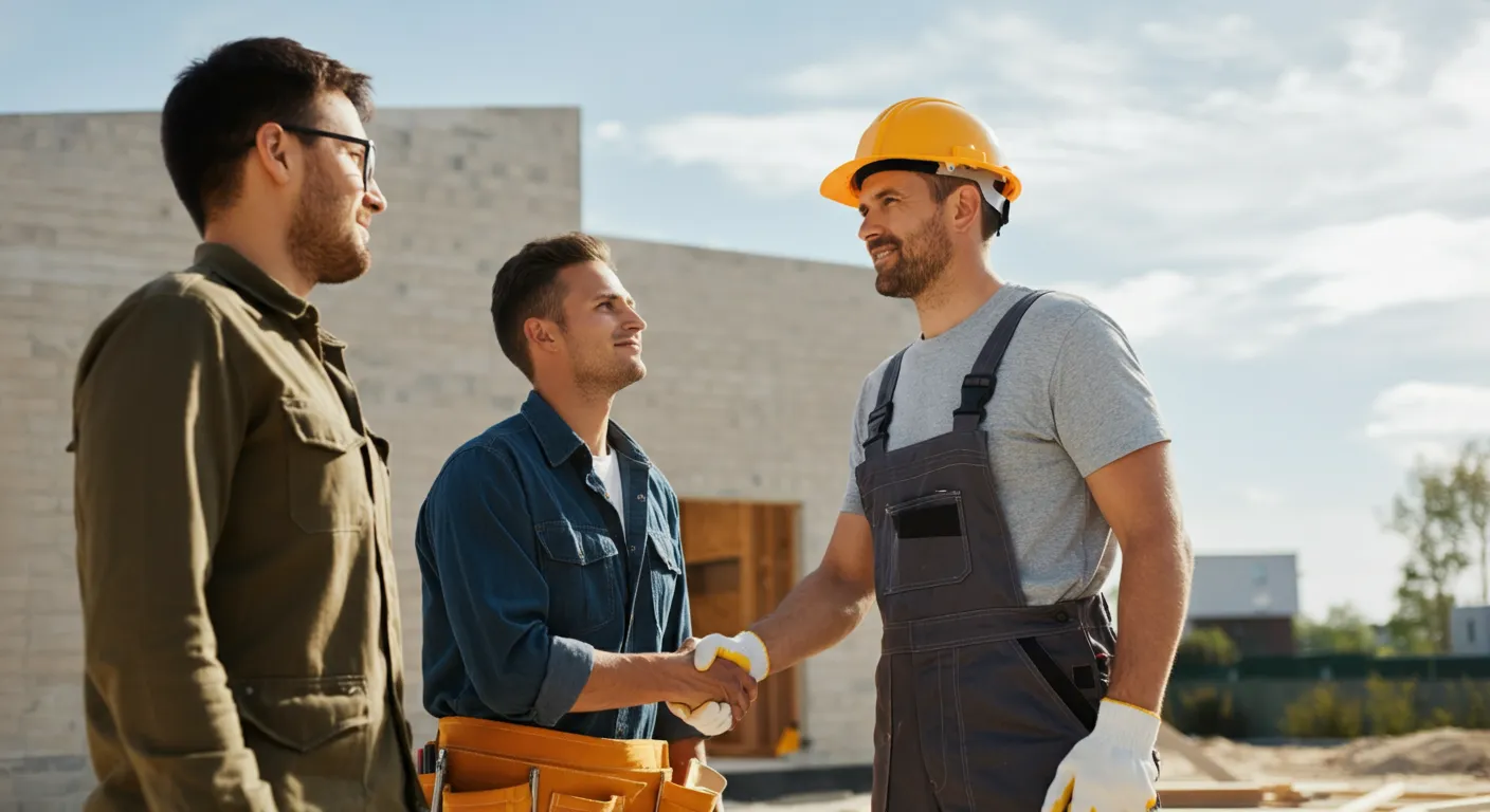 Professional scene related to how to get more clients as a contractor