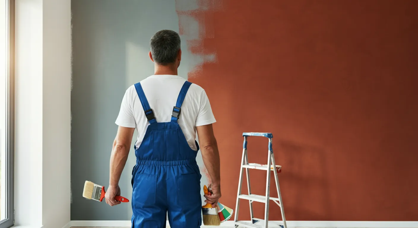 Painting contractor before and after portfolio showcase