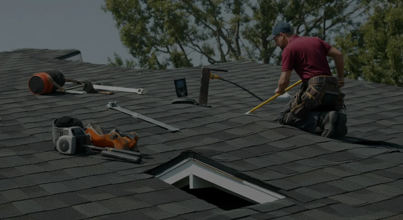SEO strategies for roofing businesses showing search rankings and local map results