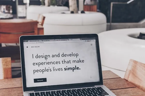 Website design mockups and content being organized for migration